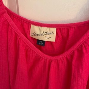 Universal threat hot pink mini dress
